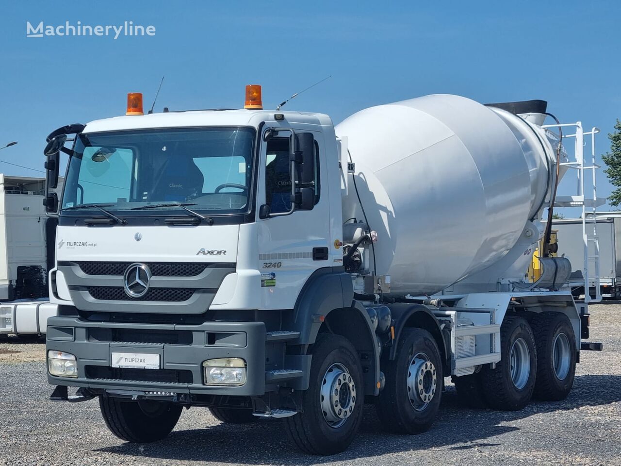 MERCEDES-BENZ AXOR concrete mixer truck