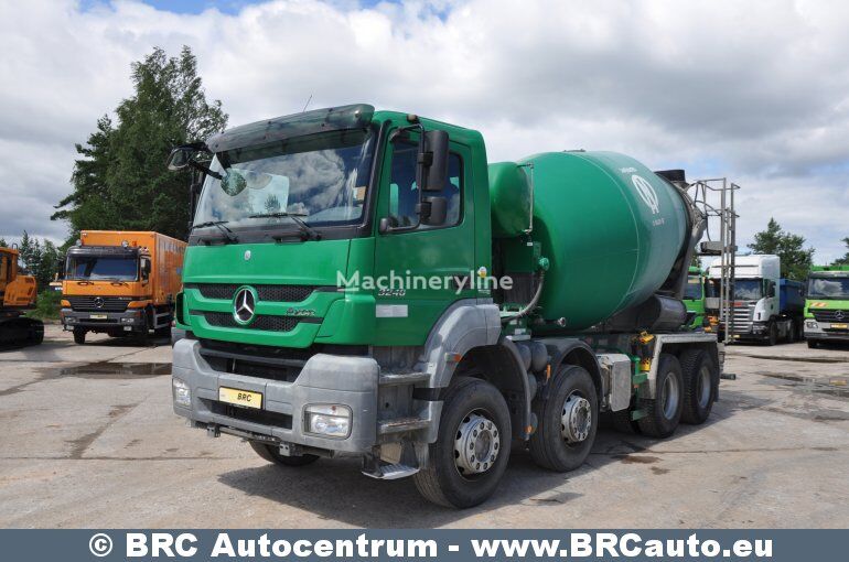 Stetter  on chassis Mercedes-Benz 3240 concrete mixer truck