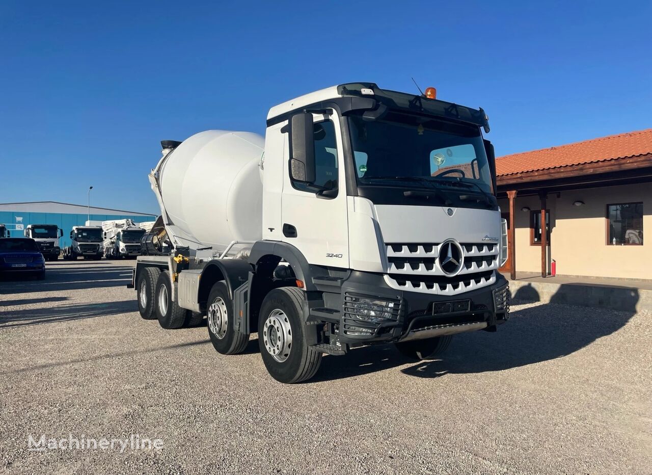 Stetter On Chassis Mercedes-Benz AROCS 3240 Concrete Mixer Truck For ...