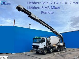 Liebherr  on chassis Mercedes-Benz Actros 3241  concrete mixer truck