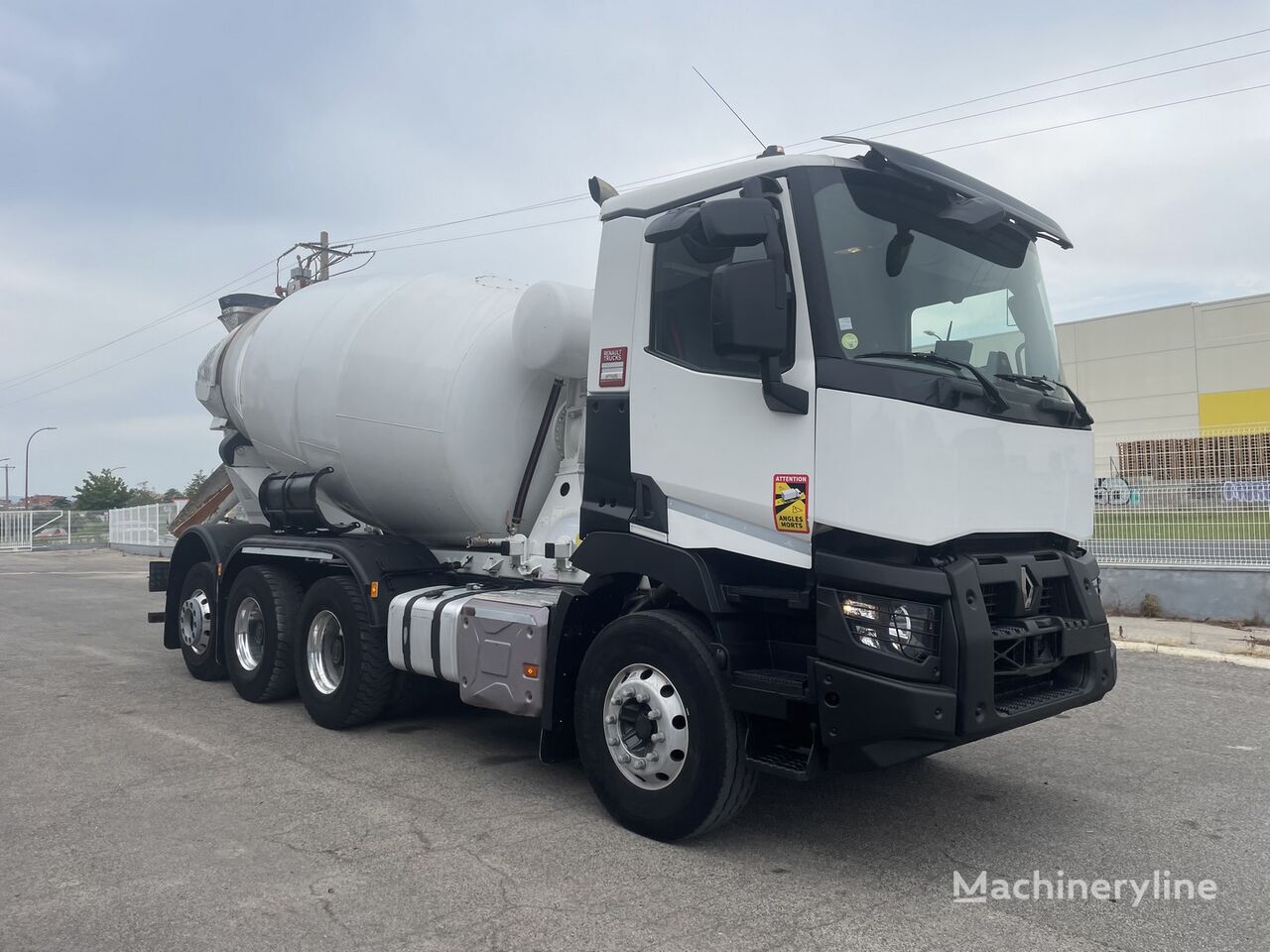 Baryval  on chassis Renault 430 concrete mixer truck