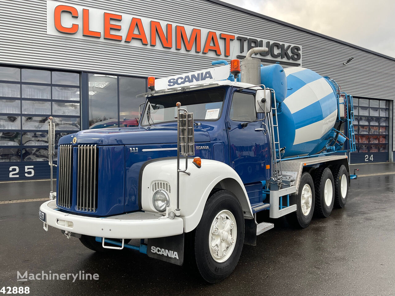 Scania LT 111 42 8x4 Oldtimer Betonmixer concrete mixer truck for sale