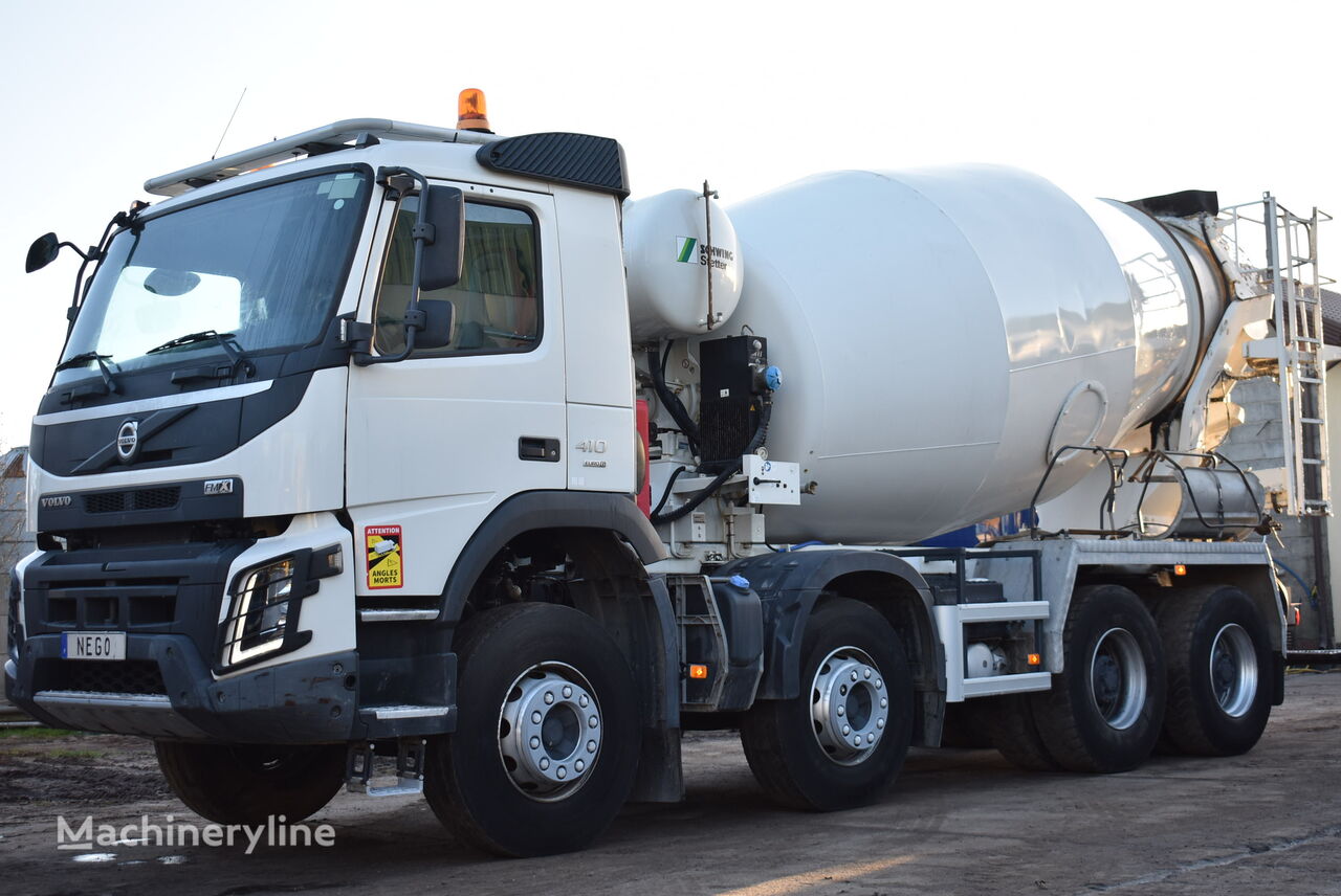 Stetter  on chassis Volvo FMX 410  concrete mixer truck