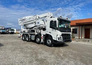 Volvo FMX 460 concrete mixer truck for rent Germany Porta Westfalica,  PU31768