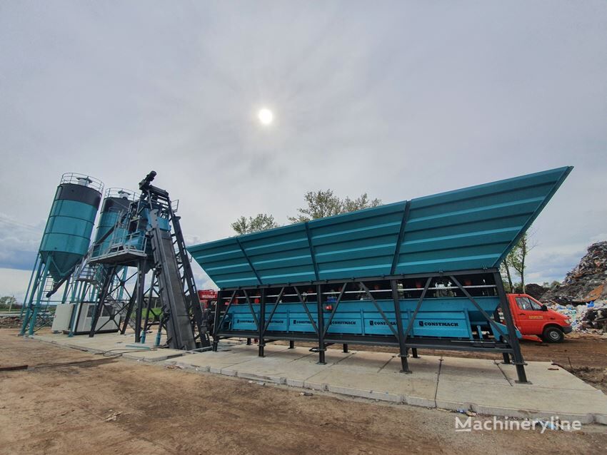 new CONSTMACH 100 m3 Compact Concrete Batching Plants in Stock concrete plant