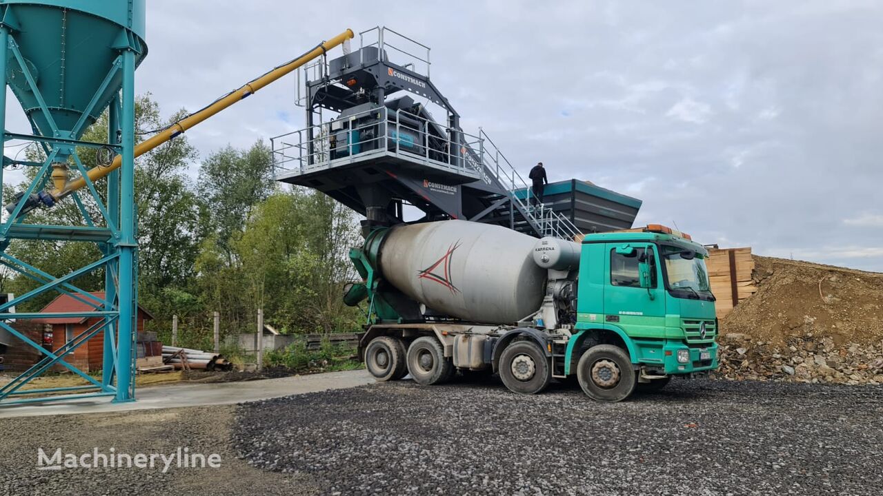 new Constmach Ready in Stock 60 m3 Concrete Batching Plant concrete plant