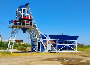 new OZAT BDS 90 Compact concrete plant