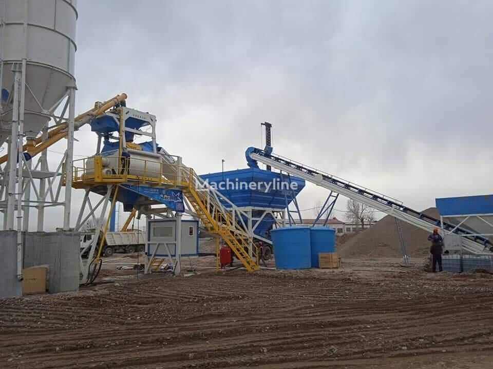 new Promax Mobile Concrete Batching Plant M120-TWN (120m3/h) concrete plant