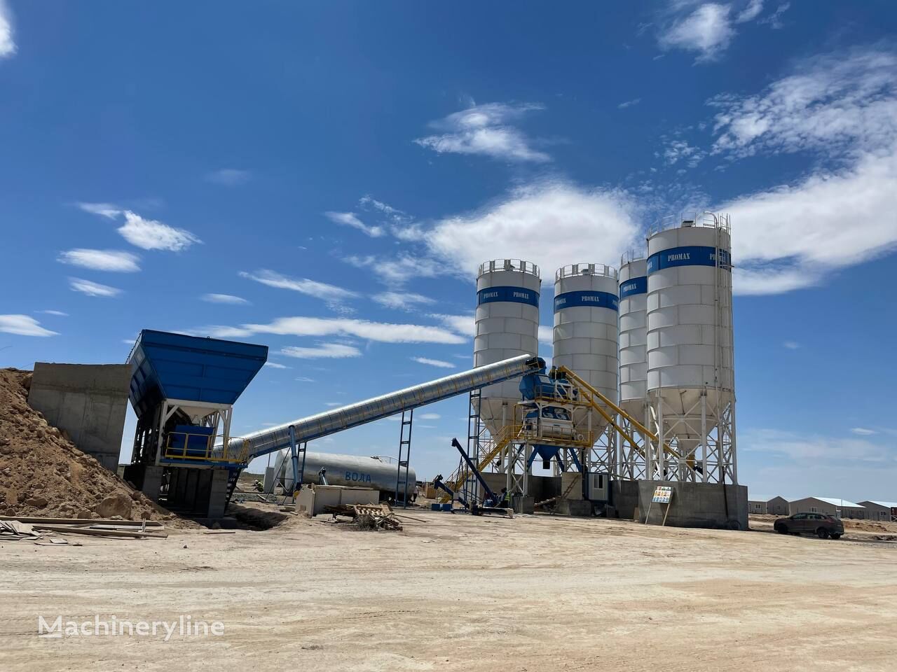 new Promax محطة خلط الخرسانة الثابتة S160-TWN / S200-TWN concrete plant