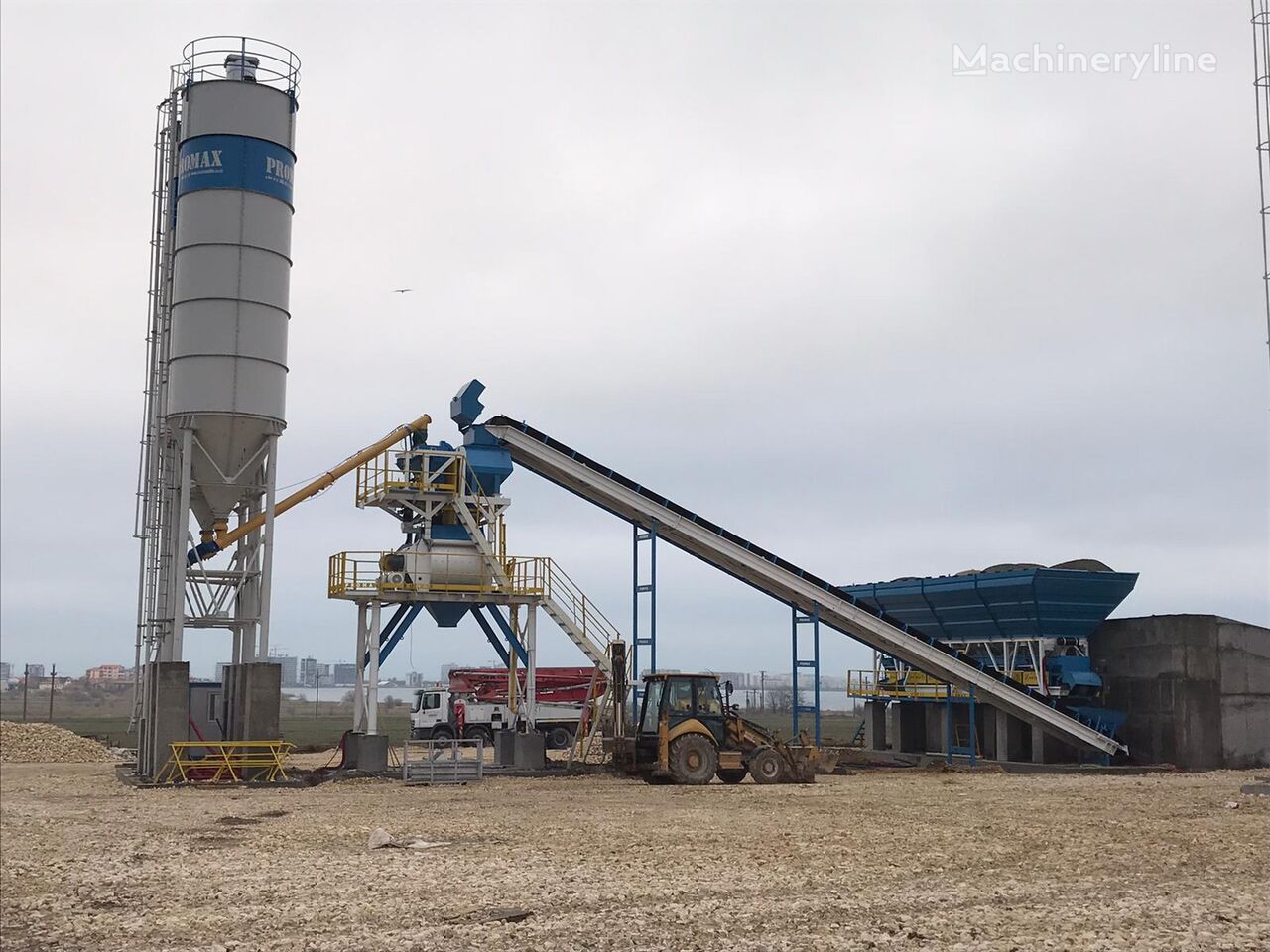 new Promax STATIONARY Concrete Batching Plant PROMAX S100-TWN (100m/h) concrete plant