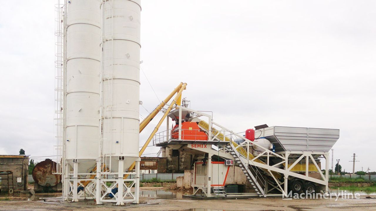 new Semix  MOBILE 60V CONCRETE BATCHING PLANTS 60m³/h concrete plant