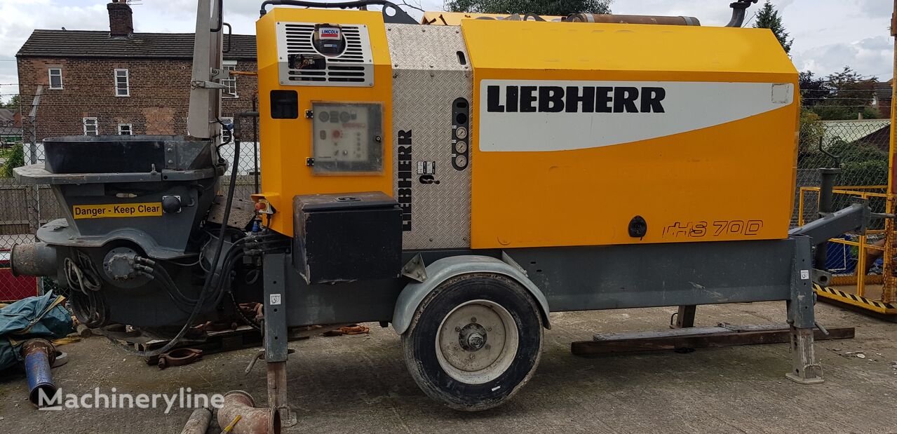 LIEBHERR THS-70D concrete pump
