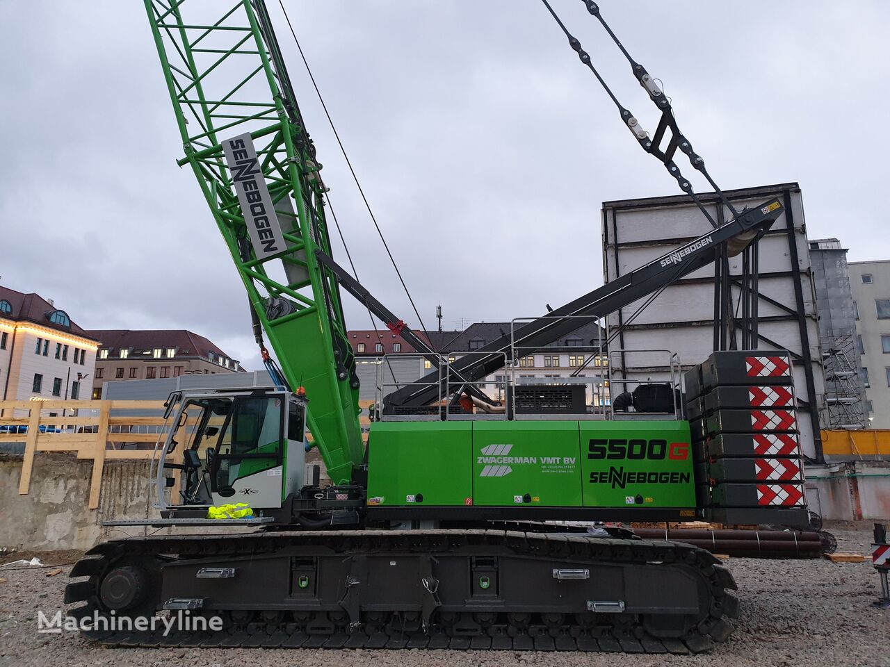 Sennebogen 5500 G crawler crane