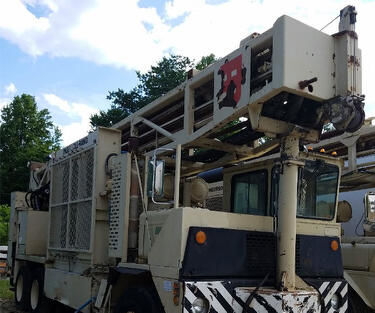 Ingersoll Rand T4W drilling rig