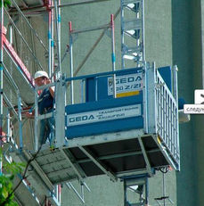 GEDA 500 Z mast climbing platform