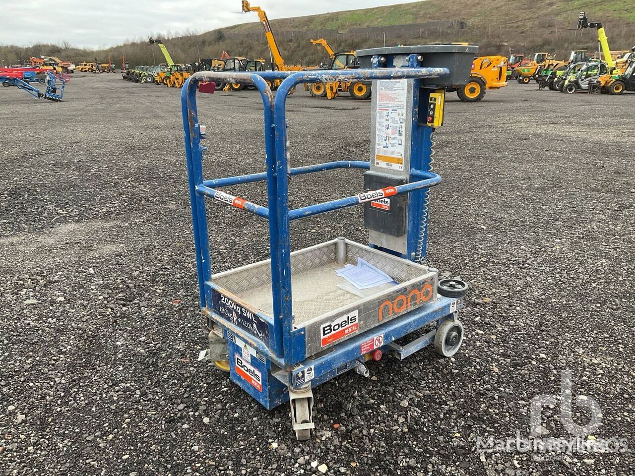 Buy Jlg Power Tower Electric Mast Climbing Platform By Auction United