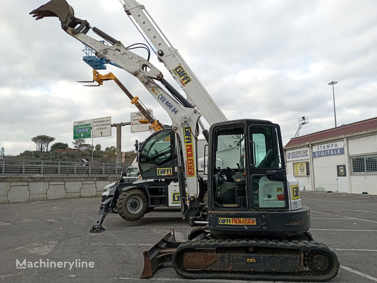 Bobcat E50 mini excavator for sale Italy Roma, MN39672