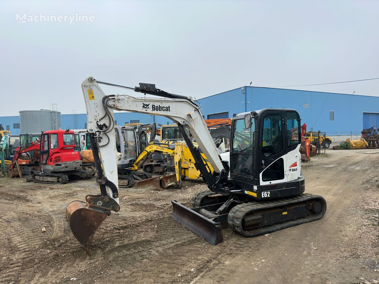 Bobcat E62 mini excavator for sale Romania Borș, LP32891