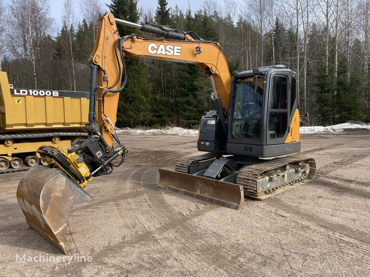 Case CX 85 DSR mini excavator