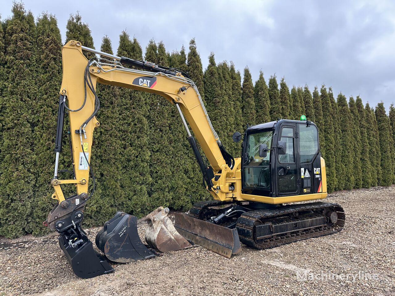 Caterpillar 308E2 CR mini excavator for sale Poland Brzeziny, WJ31301