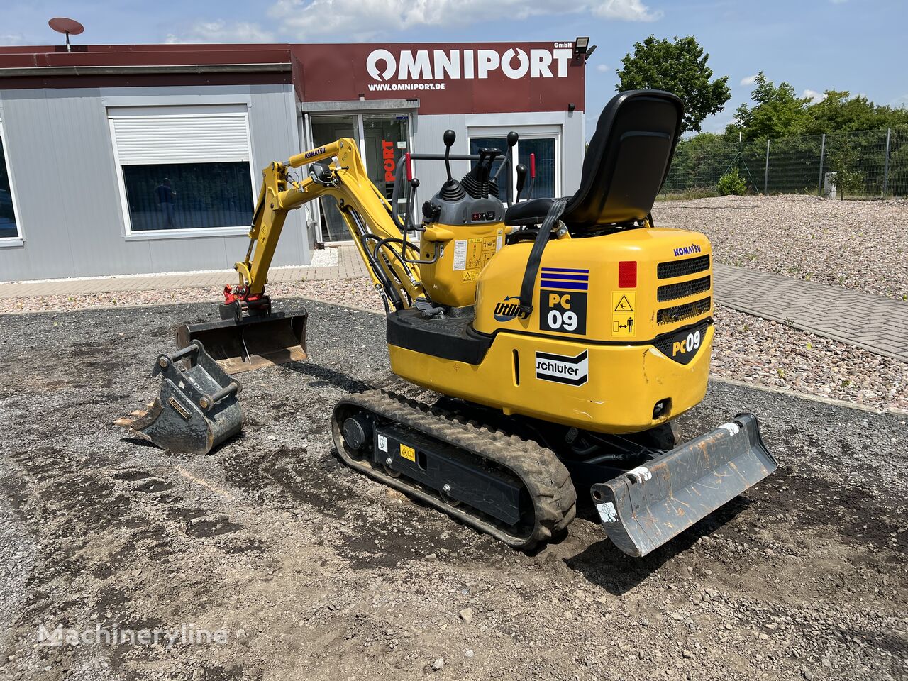 Komatsu Pc Btrs Bj Microbagger Mini Excavator For Sale