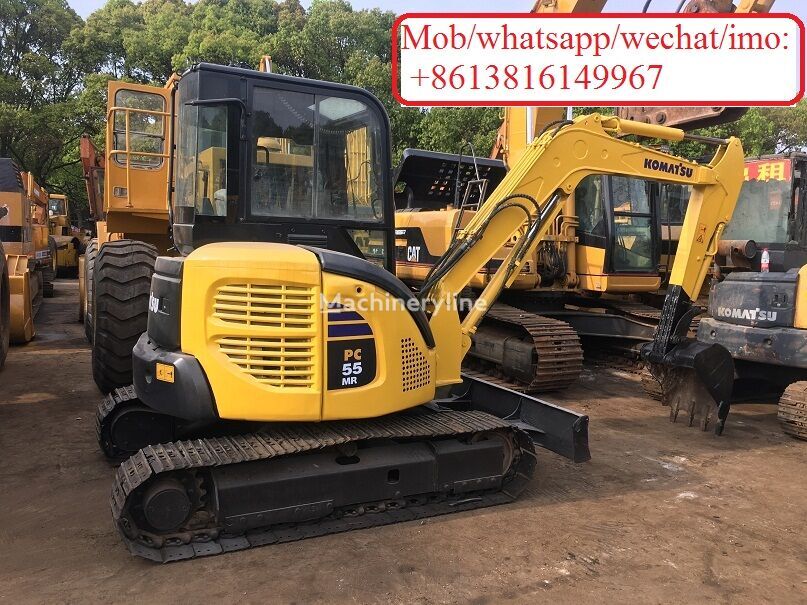 Komatsu Pc55 Mini Excavator For Sale China Shanghai Vk240