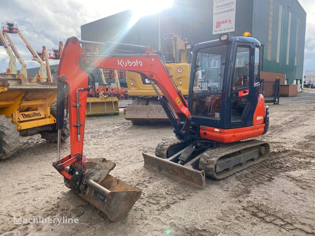 Kubota KX 61 3 Mini Excavator For Sale Belgium MOL YU37380