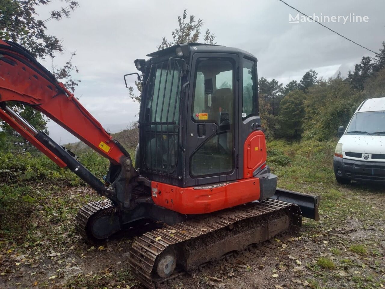 Kubota KX057-4 mini excavator for sale Italy Roma, WG38724