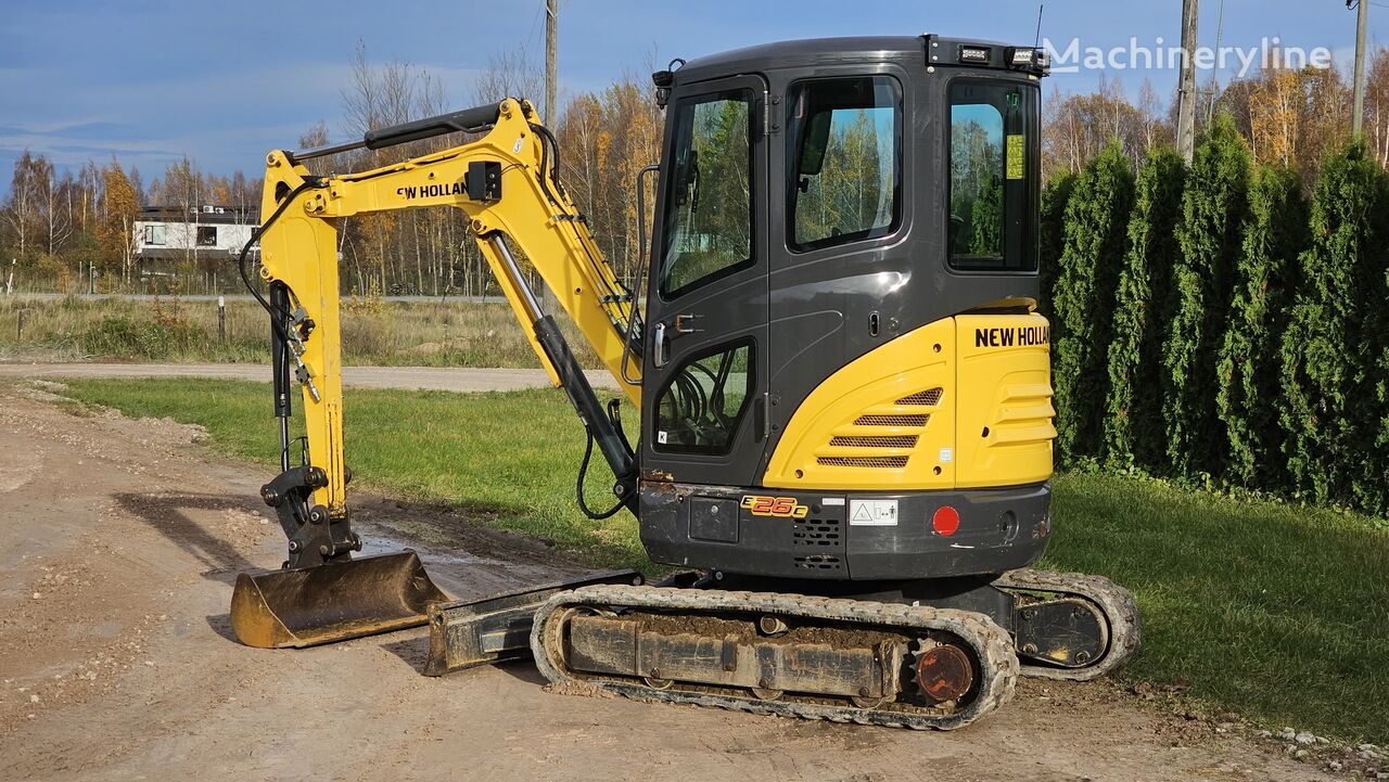 New Holland E26C mini excavator for sale Latvia Klives, YF38033