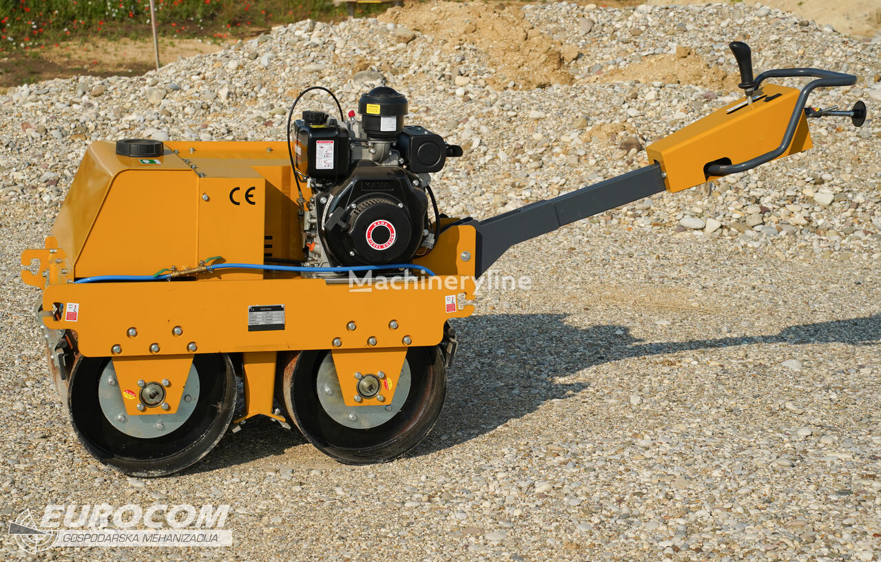 new EuroForest VM600C, Valjar – Hidrostatični mini road roller