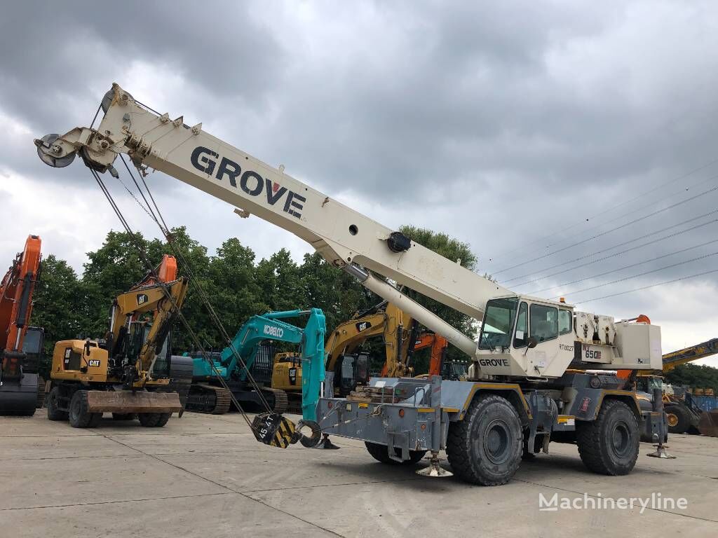 Grove RT 650 E mobile crane for sale Belgium Antwerpen, QZ36634