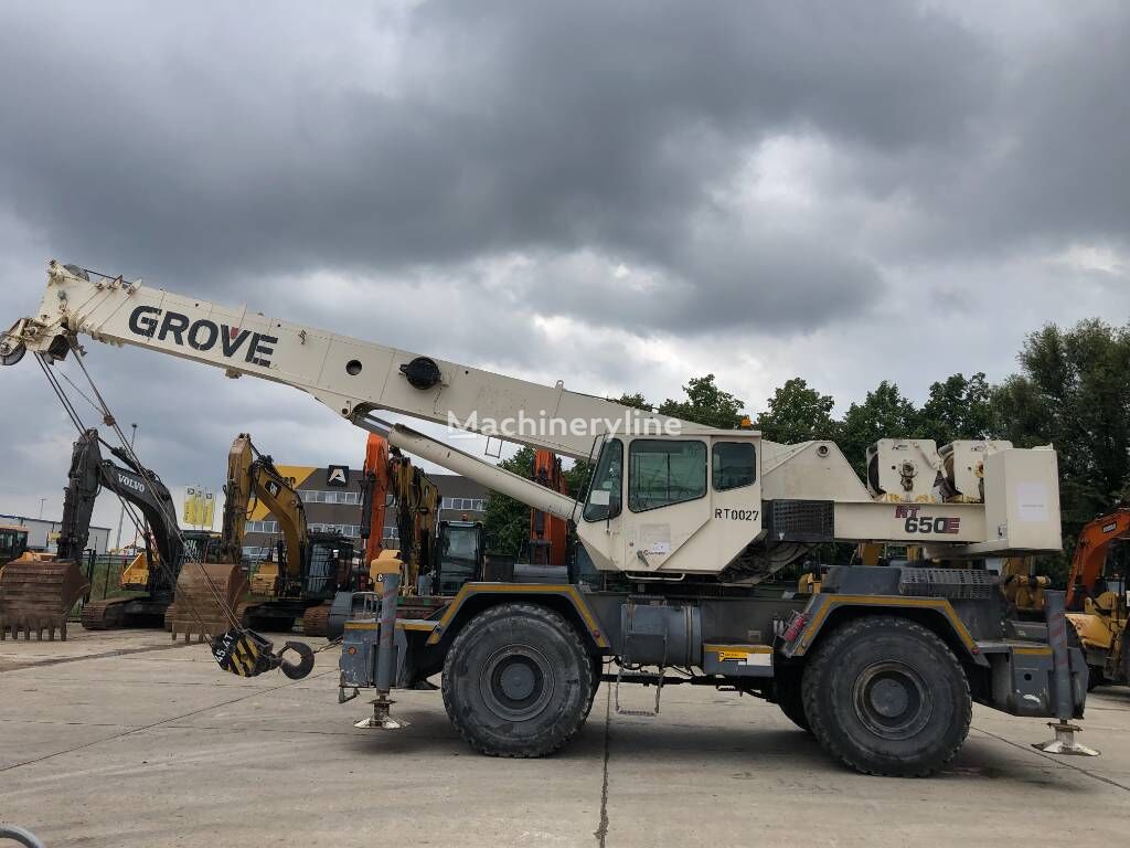 Grove RT 650 E mobile crane for sale Belgium Antwerpen, BK38067