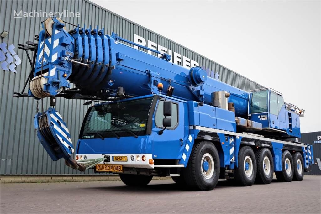 Liebherr LTM1200-5.1 10x8 Drive And 10-Wheel Steering, 200t mobile crane