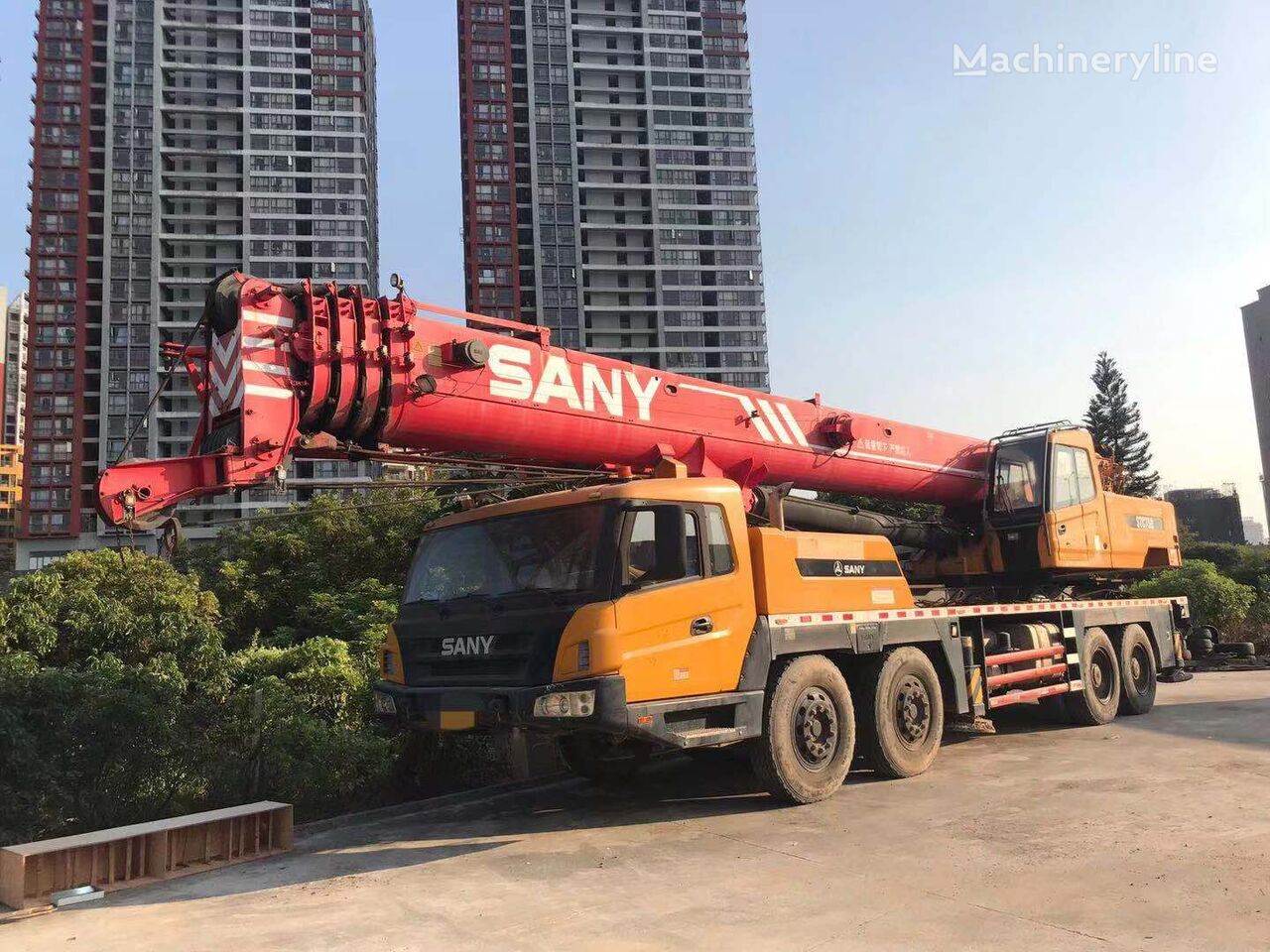 Sany STC750 mobile crane