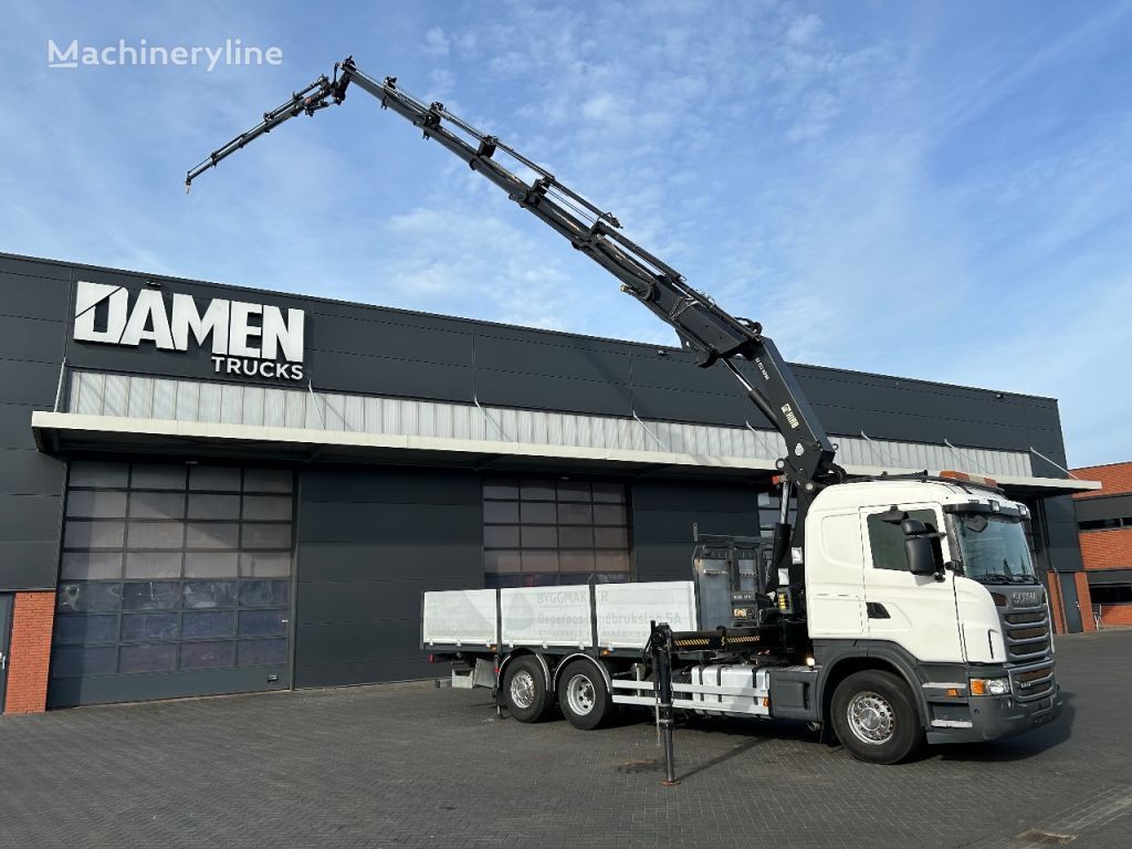 Scania G440 G 440 CB 6x2 HIAB 322 E- 6 + JIB 70X-4 mobile crane for ...