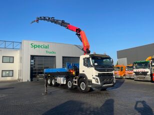 Volvo FMX 500 plateau 8X4 avec grue Palfinger 2013-..