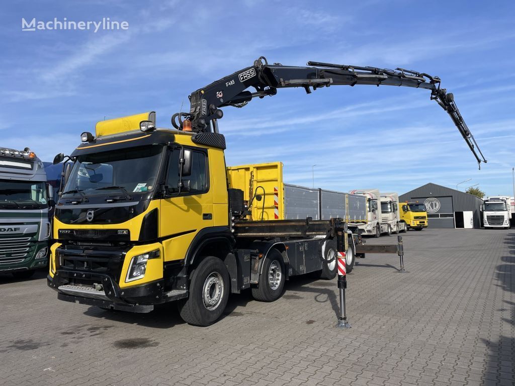 Volvo FMX 500 8x4 VEB+ / FULL STEEL / BIG AXLES / BOX L=5530