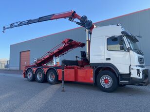 Volvo FMX 500 8x4 HMF 2420 5 x Hyd, 3-Way- Cabel-container system