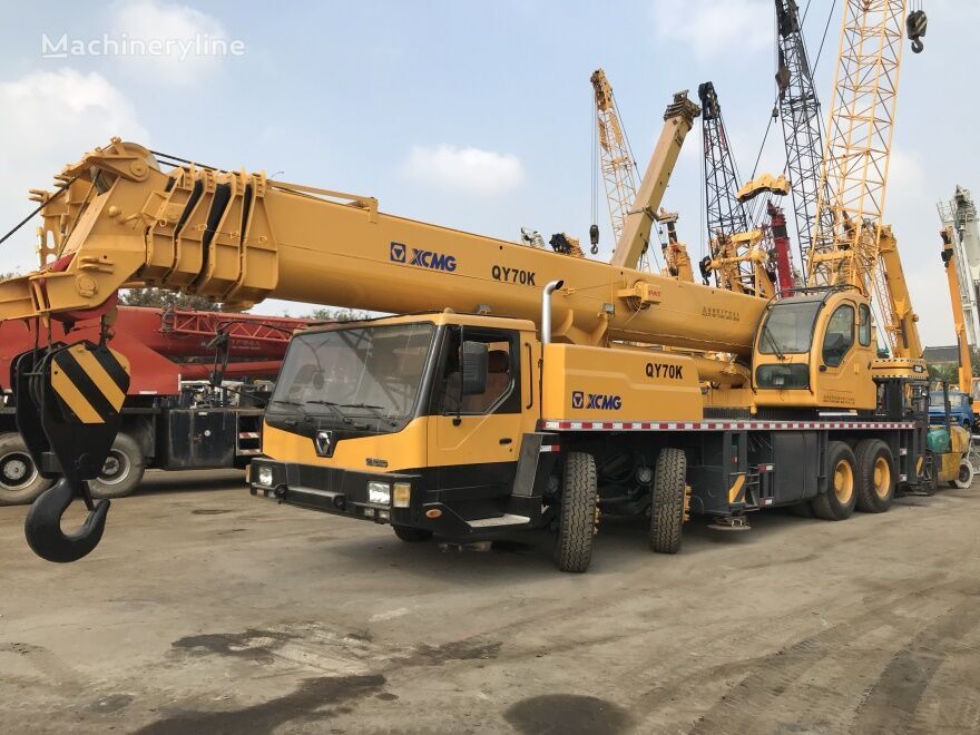 XCMG QY70K 70TONS Used truck crane China Original Cheap price mobile crane