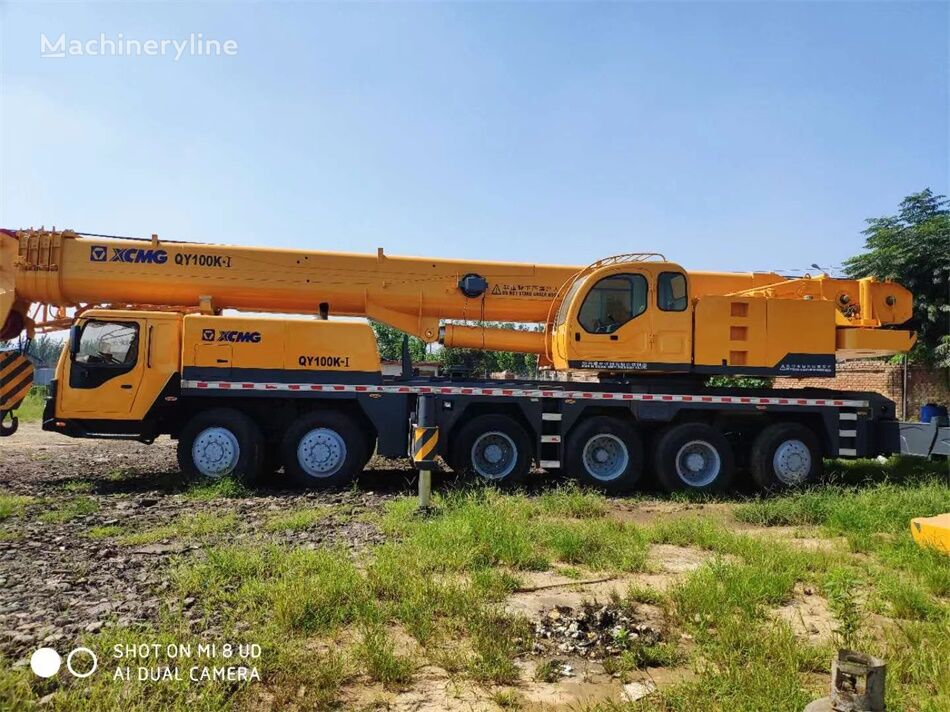 XCMG XCMG QY100K-1 100 Ton used hydraulic mounted truck crane  mobile crane