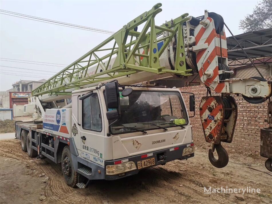 Zoomlion Zoomlion QY25V 25 ton used hydraulic mounted truck crane  mobile crane
