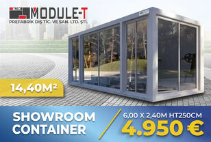 new Module-T FSC-6000.1 - FLATPACK SHOWROOM CABIN CONTAINER office cabin container
