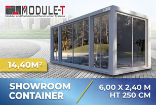 new Module-T SHOWROOM OFFICE CONTAINER | MODULAR | SHOP | CAFE | 10 20 FT office cabin container