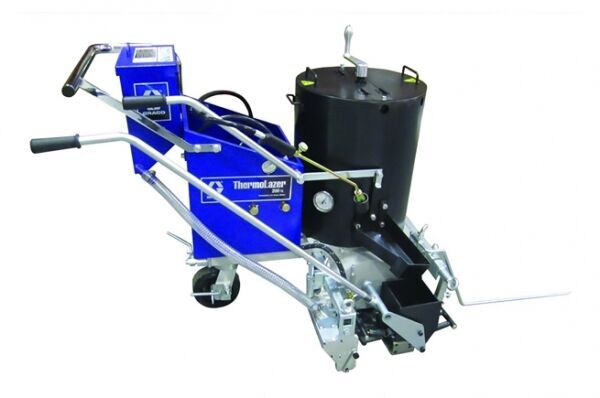 new Graco ThermoLazer 200TC Thermoplastic Striping System road marking machine
