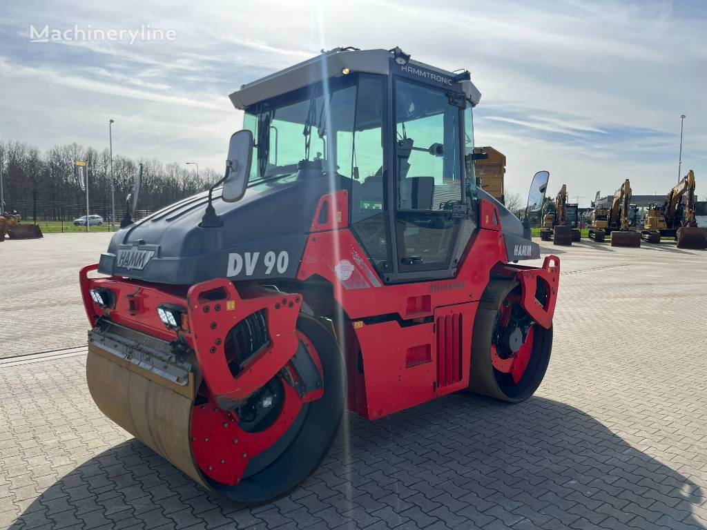 Hamm Dv 90 Vo Road Roller For Sale Netherlands Oud Gastel Tr39339 0039