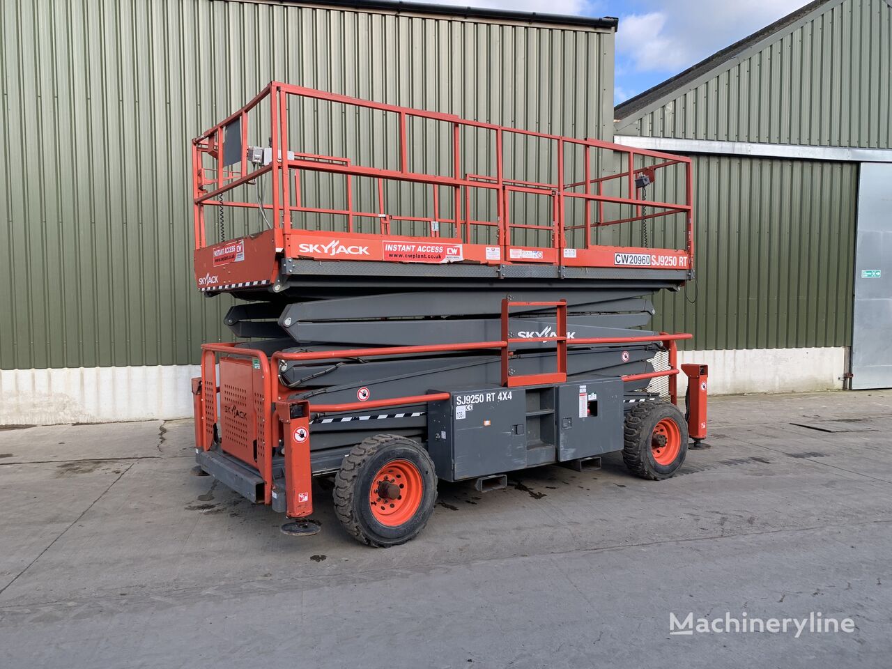 SKYJACK SJ9250 scissor lift for sale United Kingdom SLINGSBY, XL32689