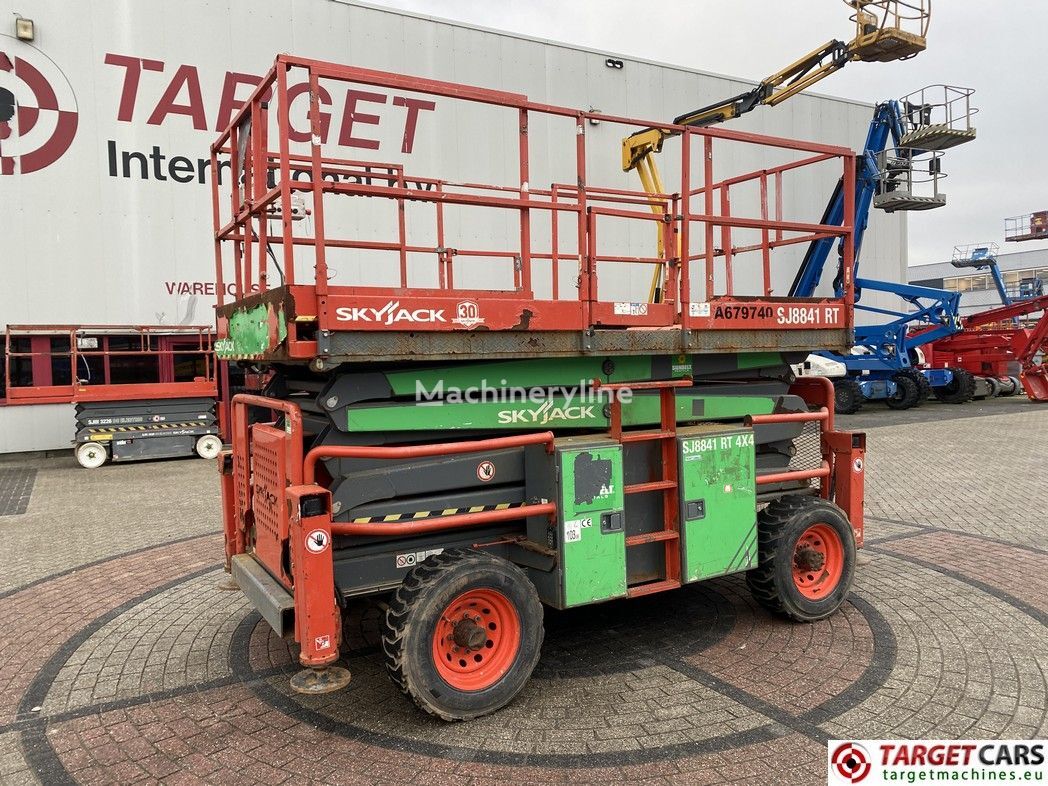 Skyjack SJ8841 RT SCISSOR 4x4 DIESEL 8841 WORK LIFT 1430CM 2015 ...