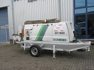 Schwing SP 1800 D4 125 KW  stationary concrete pump