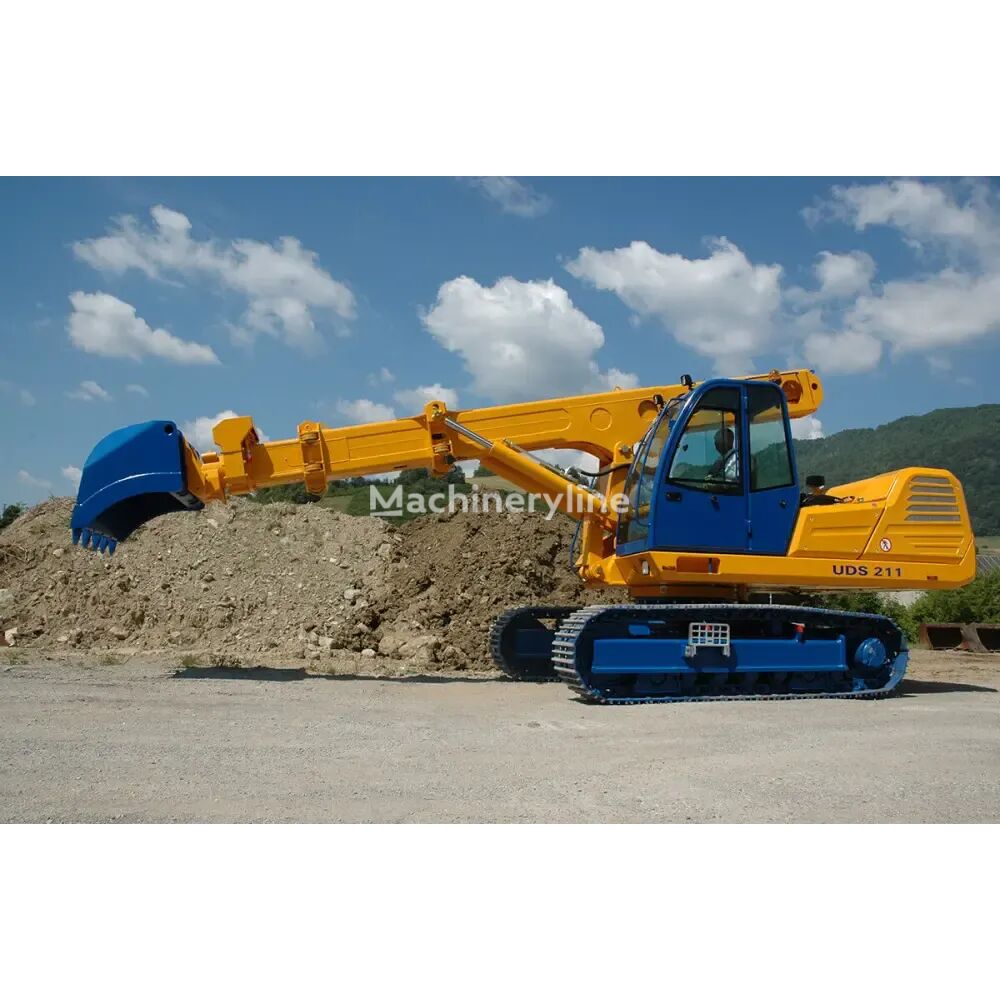 UDS 211 telescopic boom excavator