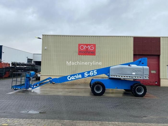 Genie S65 Telescopic Boom Lift For Sale Netherlands Gennep Zr39093 7215